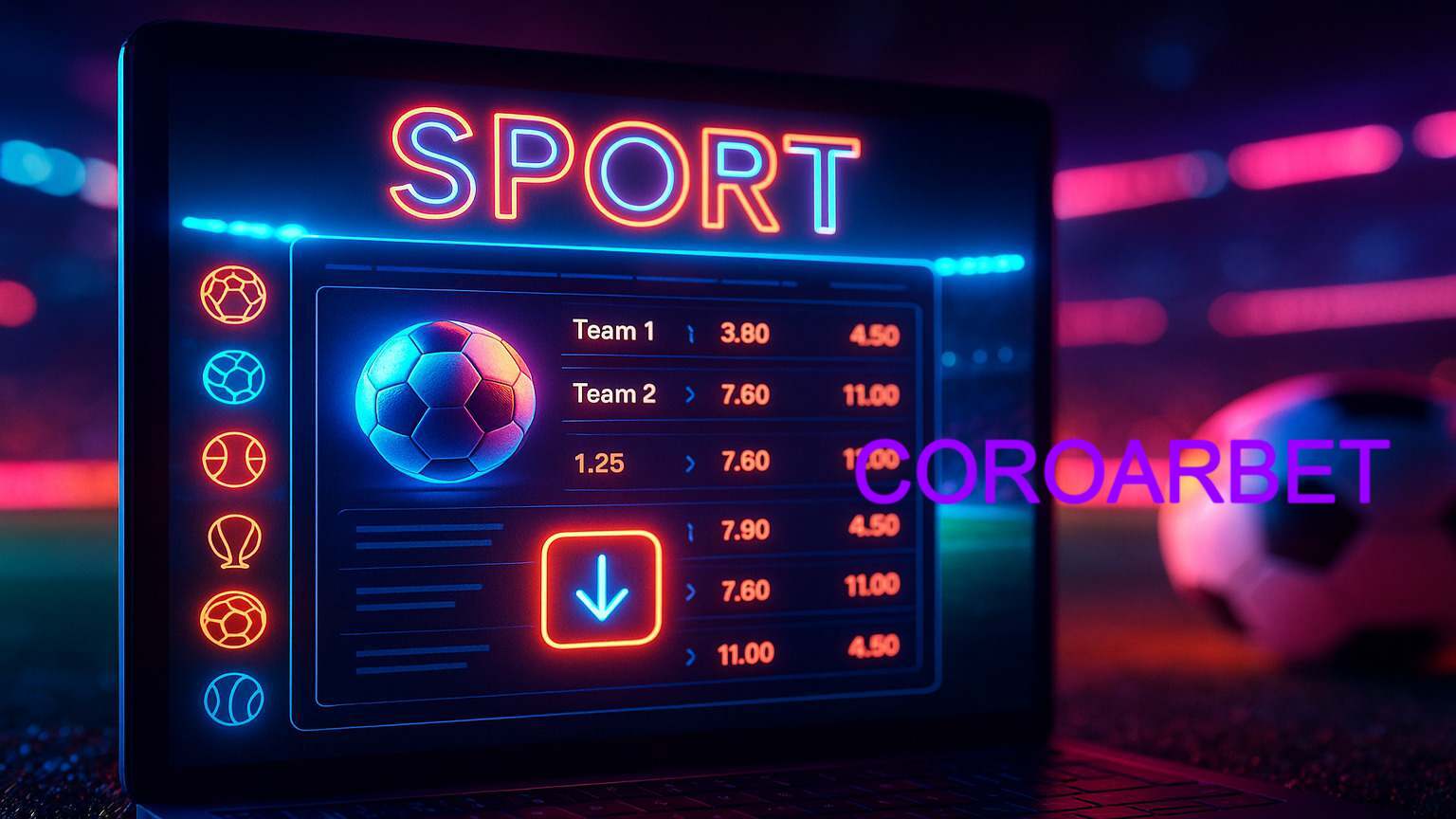 Variedade de Esportes